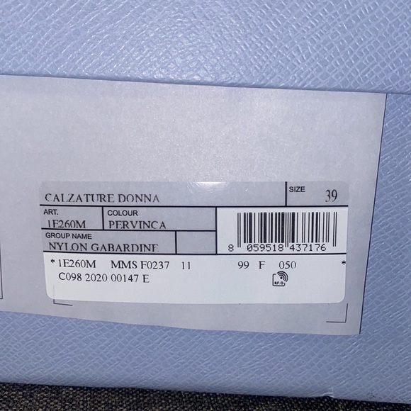 PRE OWNED PLATFORM PRADA SNEAKERS - Picture 6 of 8